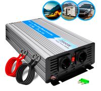 Extralink OPIP-2000W | Convertitore di tensione | 12V, 2000W sinusoidale pura, USB-A, USB Type C