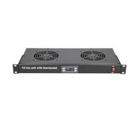 Extralink | Pannello ventola | 19", 2 ventole, con termostato