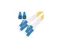 Patchcord Extralink LC/UPC-LC/UPC, Monomodale, Duplex, G652D, 3mm, 0,5m