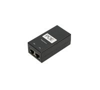 Extralink POE-24-24W G, PoE Injector Gigabit, 24 V, 1 A, 24 W, cavo incluso, 10/100/1000, protezione da cortocircuito e sovratensione, due porte RJ-45, adattatore PoE, Injector PoE, passivo