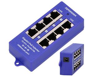 EXTRALINK POE INJECTOR 4 PORT GIGABIT