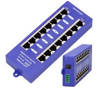EXTRALINK POE INJECTOR 8 PORT GIGABIT MODE B