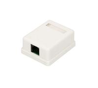 Extralink | Presa per montaggio a parete | 1x RJ45 KAT5E UTP