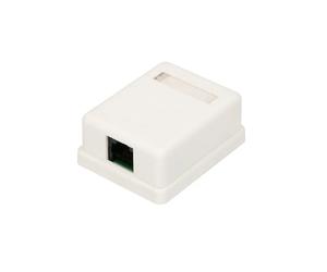 Extralink | Presa per montaggio a parete | 1x RJ45 KAT5E UTP
