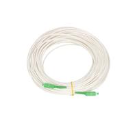 Extralink SC/APC-SC/APC | Patchcord | LSZH, Monomodale, Simplex, G.657A1, 3mm, 60m, bianco