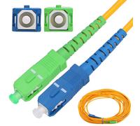 Extralink SC/APC-SC/UPC | Patchcord | Monomodale, Simplex, G657A1, 3mm, 0.5m