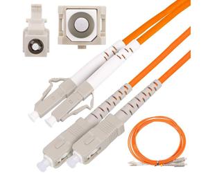 Extralink SC/UPC-LC/UPC | Patchcord | Multimodale, OM2, Duplex, 3mm, 3m