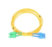 Extralink SC/UPC-SC/APC | Patchcord | PVC, modalita singola, duplex, G652D, 3mm, 2m