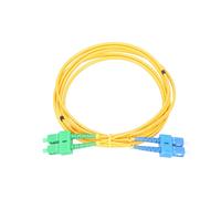 Extralink SC/UPC-SC/APC | Patchcord | PVC, Monomodale, Duplex, G652D, 3mm, 0,5m