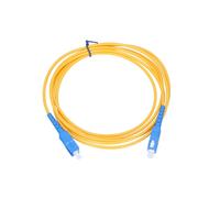 Extralink SC/UPC-SC/UPC | Patchcord | PVC, Monomodale, Simplex, G.657A1, 3mm, 1m