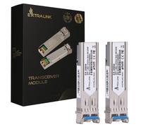 Extralink SFP 1.25G 2-pack | Modulo SFP | 1,25Gbps, LC/UPC, 1310nm, 2km, modalità singola, DOM