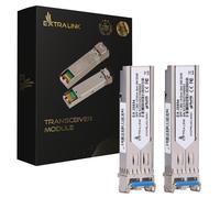 Extralink SFP 1.25G 2-pack | Modulo SFP | 1,25Gbps, LC/UPC, 1310nm, 2km, modalità singola, DOM