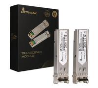 Extralink SFP 1.25G 2-pack | Modulo SFP | 1,25Gbps, LC/UPC, 850nm, 550m, multi mode, DOM