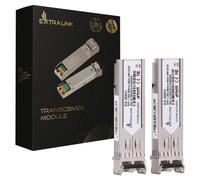 Extralink SFP 1.25G 2-pack | Modulo SFP | 1,25Gbps, LC/UPC, 850nm, 550m, multi mode, DOM, Dedicated to HP/Aruba