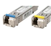Extralink SFP 1.25G | Modulo SFP WDM | 1,25Gbps, 1310/1550nm, single mode, 20km, LC, DOM, coppia, dedicato per HP/Aruba NEW
