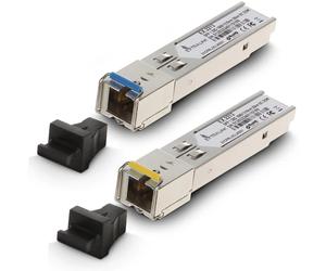 Extralink SFP 1.25G | Modulo SFP WDM | 1,25Gbps, 1310/1550nm, single mode, 20km, SC, DOM, coppia