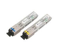 Extralink SFP 1.25G | Modulo SFP WDM | 1,25Gbps, 1310/1550nm, single mode, 3km, SC, DOM, coppia, dedicato per HP/Aruba