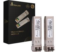 Extralink SFP+ 10G 2-pack | Modulo SFP+ | 10Gbps, 850nm, 300m, multimodale