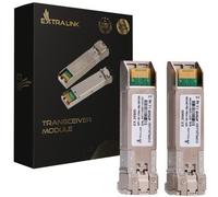 Extralink SFP+ 10G 2-pack | Modulo SFP+ | 10Gbps, LC/UPC, 1310nm, 10km, singolo modo, DOM