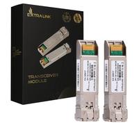 Extralink SFP+ 10G 2-pack | Modulo SFP+ | 10Gbps, LC/UPC, 1310nm, 2km, single mode, DOM