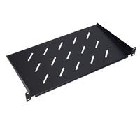 Extralink Mensola Rack 1U per armadi a parete 19" 483x250 mm Nero