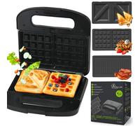 EXTRALINK SMART LIFE GRILL SANDWICH & WAFFLE MAKER SJ-37A