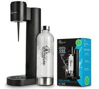 EXTRALINK SMART LIFE SATURATOR HYDROSPARK BLACK SJ-191B + BUTELKA 1L PET