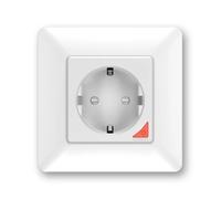 EXTRALINK SMART LIFE WALL SOCKET OUTLET 230V + SINGLE FRAME, WIFI , WHITE NEW