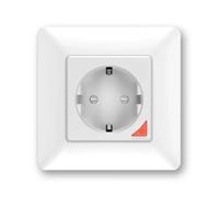Extralink Smart Life Wall Socket Set Pro | Set: presa intelligente + telaio | Colore Bianco, 230V, WiFi, Tuya