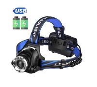 EXTRALINK SMARTLIFE LATARKA CZOLOWA HEADLIGHT LED EFL-057 LOKI USB-PORT