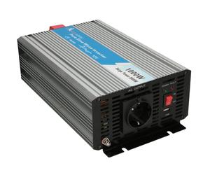 Extralink VOLTAGE CONVERTER 12V - 230V, 1000W, PURE SINUS OPIP-1000W adattatore e invertitore Auto Alluminio
