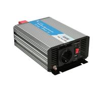 Extralink VOLTAGE CONVERTER 12V - 230V, 600W, PURE SINUS OPIP-600W adattatore e invertitore Auto Alluminio, Nero