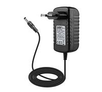 EXTRASTAR Adattatore DC 12 V 3 A, universale adattatore di alimentazione, trasformatore tensione di ingresso CA 100-240 V a CC 12 V, 50/60 Hz, 36 W, nero