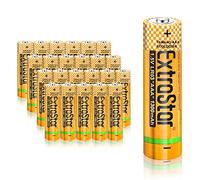 EXTRASTAR Batteria alcalina AAA LR03 da 1,5 Volt, 1300 mAh No7, gamma Performance, non può essere ricaricata, 24 pezzi