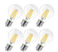 EXTRASTAR Lampadina LED E27,8W (equivalenti a 66W), 950lumen,Trasparente luce ca