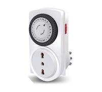 EXTRASTAR Timer presa elettrica,Programmatore Timer meccanico giornaliero,3680 W,250 V