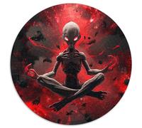 Extrattoerrestrial Life1000 Pezzi Rotonda Puzzle ScenarioPuzzle Classico Irregolare Unici Per Adulti Puzzle Edugattoivo, Regali Impossible1000 pezzi (67.5x67.5cm)