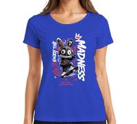 Extreme Action Don't Make The Wrong Japan Y2K - Maglietta da donna, Blu, XL