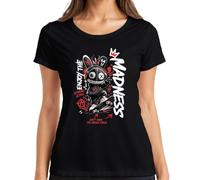 Extreme Action Don't Make The Wrong Japan Y2K - Maglietta da donna, Nero , XL