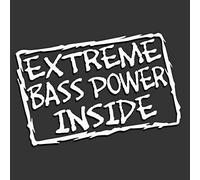 Extreme Bass Power Insdide L 1279 (Bianco Opaco) // Adesivo OEM JDM Style Vinyl Transfer
