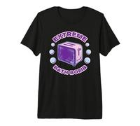 Extreme Bath Bomb Pastello Gotico Tostapane Meme Maglietta Premium