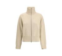 Extreme Cashmere Beige Cashmere Bomber - One Size