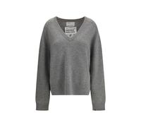 Extreme Cashmere Gray Cashmere Sweater - One Size