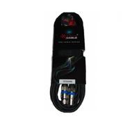 EXTREME CAVO MICROFONO/CASSE 5 METRI 1 CONNETTORE XLR MASCHIO 1 FEMMINA + STRAP
