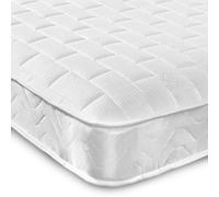 eXtreme comfort ltd Cooltouch Ortho-Tile Hybrid Memory Foam & Pinna-Coil Bonnell Materasso a molle in memory foam, bianco, 18 cm di profondità, 75 cm x 190 cm