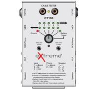 EXTREME CT100 TESTACAVI CABLE TESTER TESTA CAVI XLR JACK RCA SPEAKON MIDI TESTA