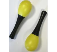 EXTREME DP14 COPPIA MARACAS IN PLASTICA COLORE GIALLO