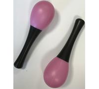 EXTREME DP14 COPPIA MARACAS IN PLASTICA COLORE ROSA