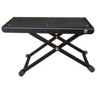 EXTREME FS1 B POGGIAPIEDE REGOLABILE PER CHITARRA IN FERRO REGOLABILE IN ALTEZZA CON TAPPETINO ANTISCIVOLO