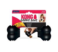 Extreme Goodie Bone in Gomma, Cani Taglia Grande, Nero - Kong